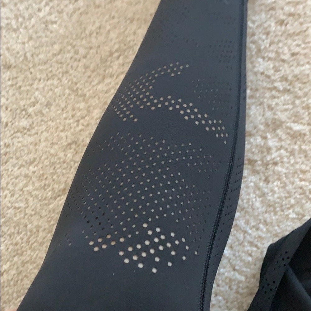 Athleta laser cut leggings